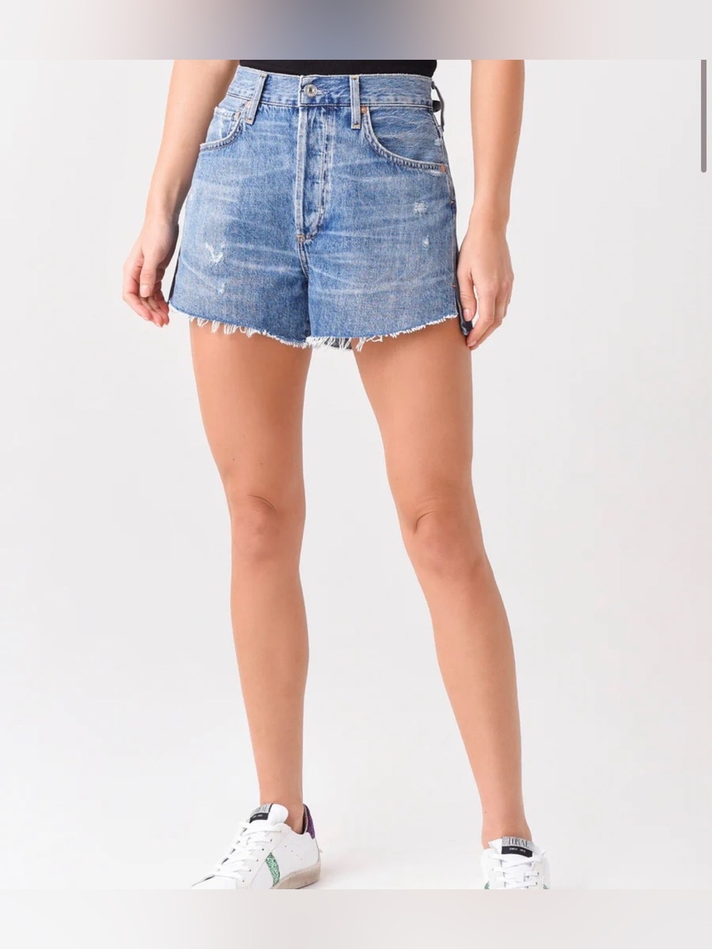 CITIZENS OF HUMANITY Marlow Short denim Jean shorts organic cotton size 30